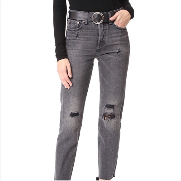 Levi's Selvedge Wedgie Fit High Rise Jeans - Picture 4 of 6